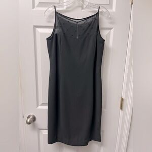 Vintage Jones black sheath cocktail dress Size 12